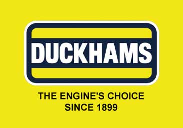 Duckhams brand logo representing British engine oils and automotive lubricants with heritage since 1899.